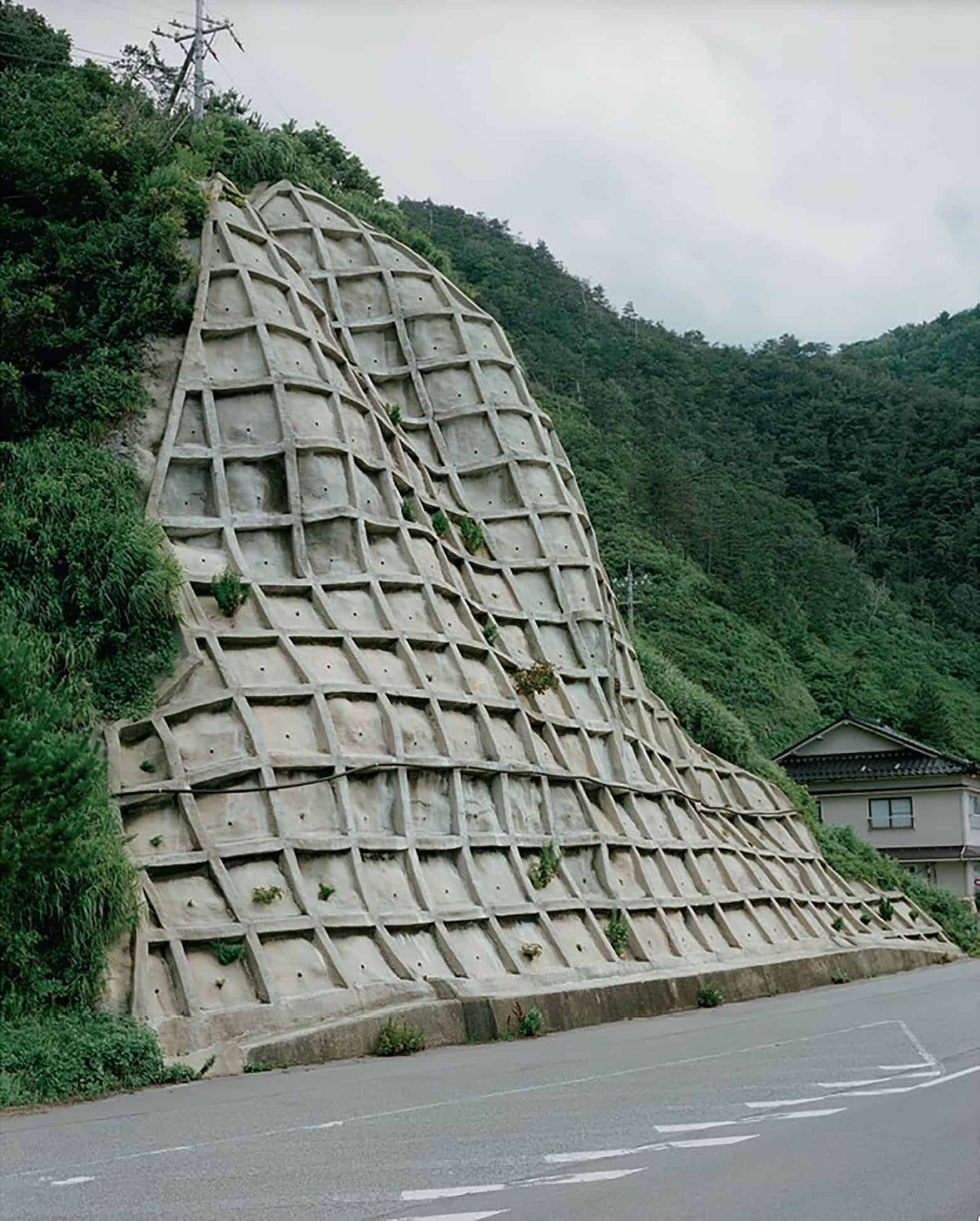 JULIEN GUINAND Ouvrage sabo à Nosegawa ; préfecture de Nara, péninsule de Kii - 2017